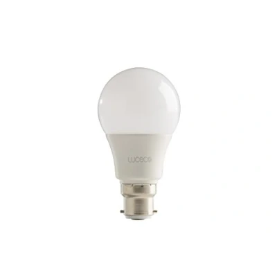 Image of Luceco A60 B22 10 W LED 2700 k 810 lm Warm Dimmable Eco Lamp, White