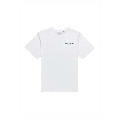 Image of Element T Shirt Blazin Chest SS Young Mens White XS