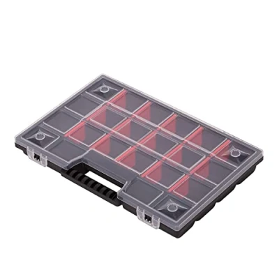 Image of Mivos Assortment Box 12 Inches for Accessories and Small Parts / Screw with 21 Compartments Storage 290 x 195 35 mm Sorting