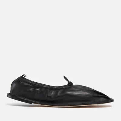 Image of Hereu Women&#039;s Puntera Leather Ballet Flats UK 4