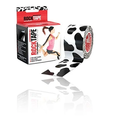 Image of RockTape, Kinesiology Tape, 1 Roll, Cow Print