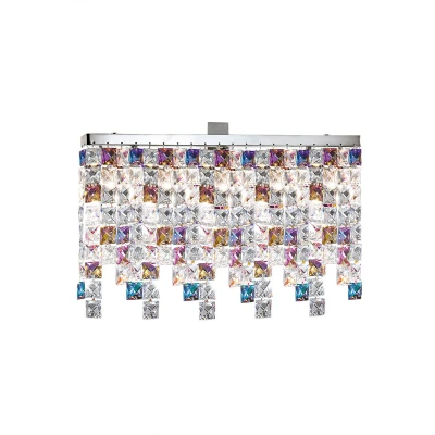 Image of Prisma Crystal Ceiling Light 3 Chrome
