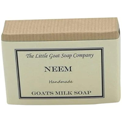 Image of the Little Goat Soap Company Neem Goats Milk 4 X 100g, N4