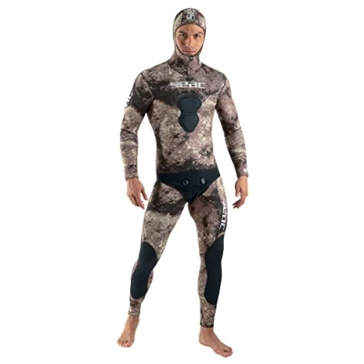 Image of Seac Gannet, hooded jacket and high waisted pants in 5 mm Stretch neoprene