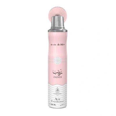 Image of Zaineb Air Room Freshener by French Arabian Perfume 300ml Authentic Arabic Fragrance with Floral Long Lasting Ozone Friendly CFC Free Made in UAE