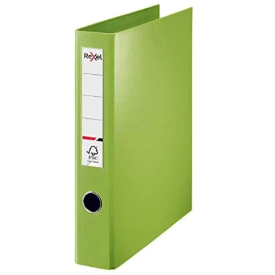 Image of Rexel A4 Ring Binder, Green, 40 mm 4D Diameter, Choices, 2115556