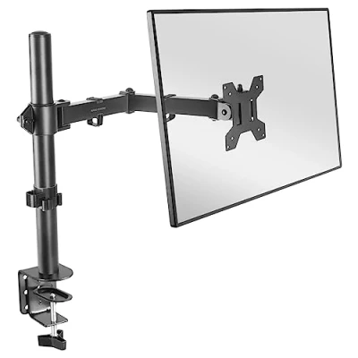 Image of Mars Gaming MARM1 Black, Arm Monitor Mount for Scrrens up to 32&quot;, Articulating and Height Adjustable, Sturdy Frame, VESA75 VESA100 Compatible