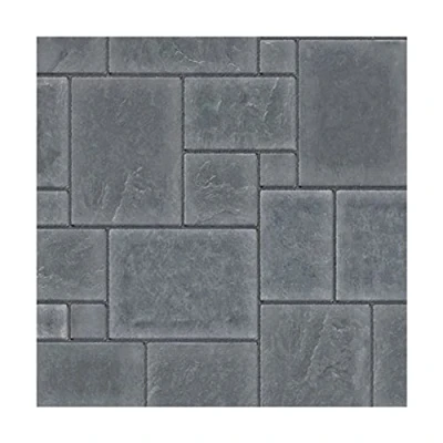 Image of Melody Jane Dolls House Flagstone Tiles Slate Effect Card Sheet Flooring1:12 Scale