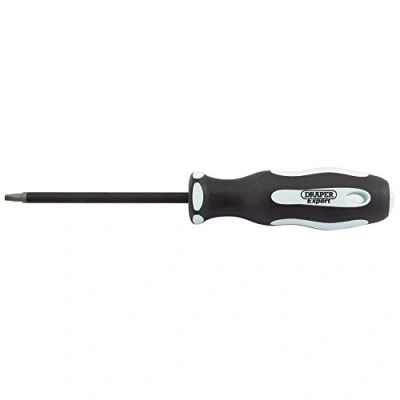 Image of Draper Square Recess Soft Grip Security Screwdriver, S3 x 100mm