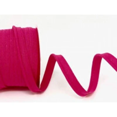 Image of 10mm Poly Cotton Flanged Piping Cord, Choice of Colour, Sold by The Metre (Fuchsia)