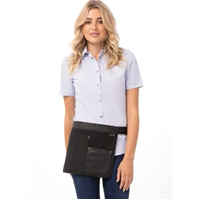 Image of Chef Works Unisex&#039;s Indy Hipster Work Utility Apron, Steel Grey, One Size