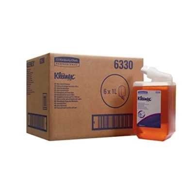 Image of Kleenex Ultra, 6330, Hand Soap, 1 Ltr, amber, 6 x Ltr cassettes