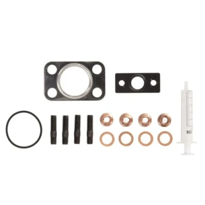 Image of 0375J0, 0375J3, 0375J6, 0375J8, 0375K5 Mounting Kit, charger ELRING 714.600 with gaskets/seals bolts/screws FORD: Focus 2, FIESTA 6
