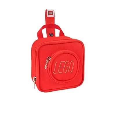 Image of LEGO Unisex Child Brick Mini Backpack, Red, One Size