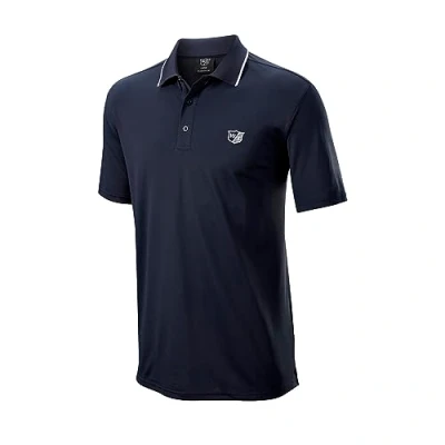 Image of Wilson Staff Men&#039;s Golf Polo Shirt, Classic Polo, Short sleeve, Polyester