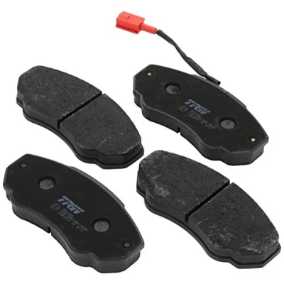 Image of 425242 Brake pad set TRW COTEC GDB1517 incl. wear warning contact PEUGEOT: Boxer Van, Platform / Chassis, Minibus
