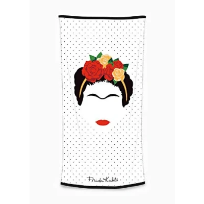 Image of Groovy Beach Towel, Cotton, Multi Coloured, One Siza
