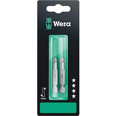 Image of Wera 05134386001 Long Bits 855/4 TZ SB 2 x PZ 3 50 mm