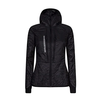 Image of Rock Experience REWJ06641 KATMAI HOODIE HYBRID Jacket Women&#039;s CAVIAR S