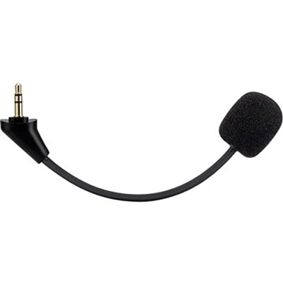 Image of Replacement Game Microphone for HyperX Cloud Alpha, Alpha S &amp; Pro Gaming Headset to PS4 PS5 Xbox One PC, Detachable 3.5mm Boom