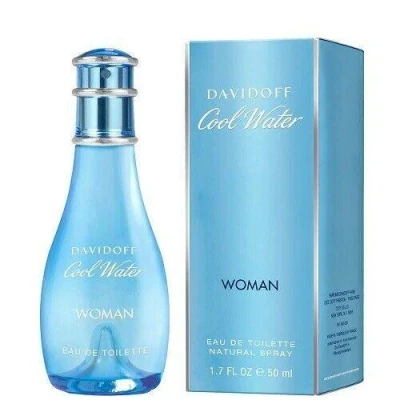 Image of DAVIDOFF Cool Water Woman Eau de Toilette 50ml Perfume for Her
