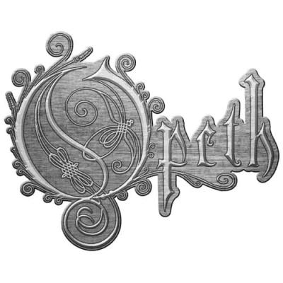 Image of OPETH logo metal pin/badge