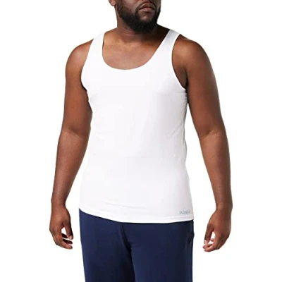 Image of Sloggi Men&#039;s Ever Cool Tank Top Shirts, White, S
