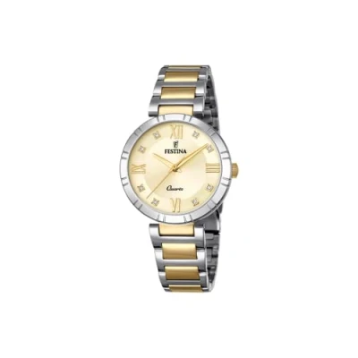 Image of Festina Womens Analogue Quartz Watch with Stainless Steel Strap F16937/B