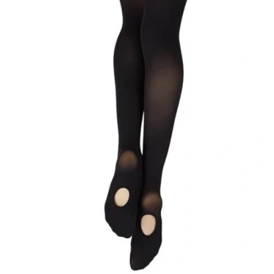 Image of Capezio Ca1Ev 126 Essentials Transition Tight Tights Black, Small/Medium