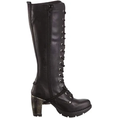 Image of New Rock Women&#039;s M.TR005 S1 Platform Boot Itali Black 7.5 UK