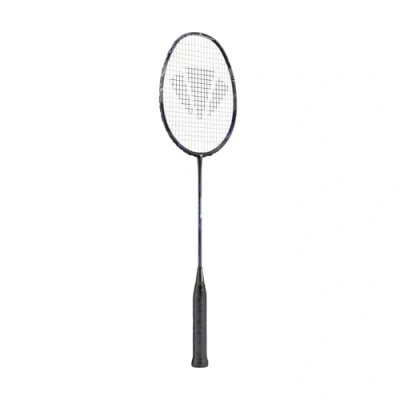 Image of Carlton Velocitex V400 Badminton Racket, Dark Grey/Black (Matt)