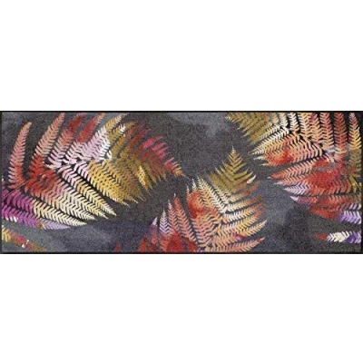 Image of Wash+Dry Doormat, Polyamide Back: Nitrile Rubber, Multicoloured, 75x190cm