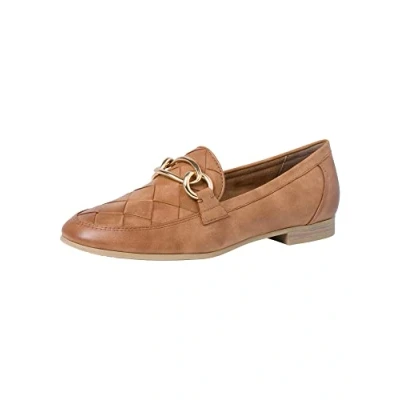 Image of Marco Tozzi Women&#039;s 2 24209 28 Slipper Loafer, Cognac Antic, 7 UK
