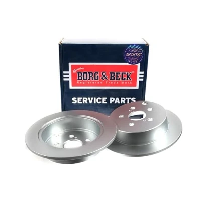 Image of Borg &amp; Beck BBD4462 Brake Disc Pair (Rear): Toyota Celica 1.8 VVti 99