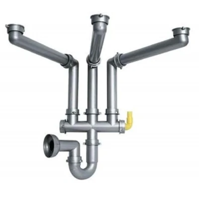 Image of Franke 112.0156.212 Sink Siphon Syphon for Sinks Grey