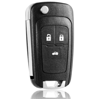 Image of FINTERRY Remote Control Car Key Case Replacement for Opel Vauxhall Insignia Astra Meriva Zafira Movano Mokka Adam Flip Folding Fob Shell Blade 3 Buttons