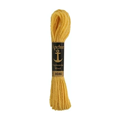 Image of Anchor 4238000 08040 Embroidery Thread, 100% Wool, Pumpkin, 10 m, 7 g