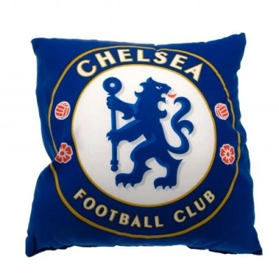 Image of Chelsea FC Official Football Gift Cushion A Great Christmas/Birthday Idea For Men And Boys