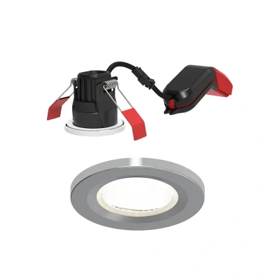Image of Ansell Prism Pro Mini CCT Fire Rated LED Downlight Matt White