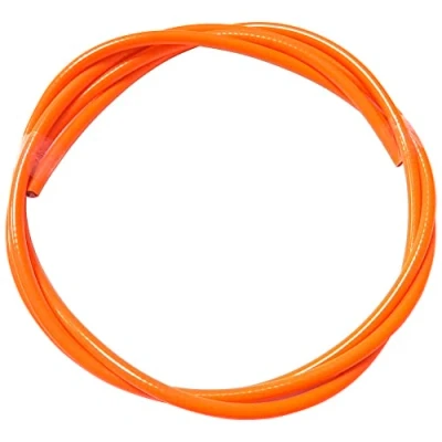 Image of cyclingcolors 3701260866715 Gain Frein Brake Cable Cover, Orange Fluorescent, 5mm