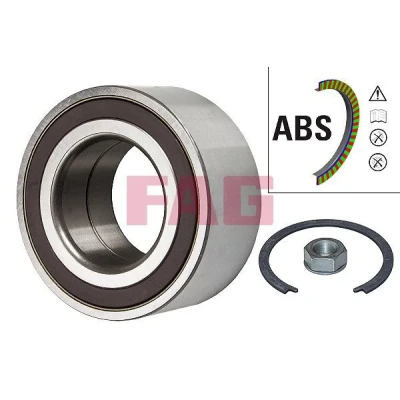 Image of 332640, 332640WB, 335070, 335081, 335087 Wheel bearing kit FAG 713 6400 20 Photo corresponds to scope of supply 82,5mm CITROËN: C8 II