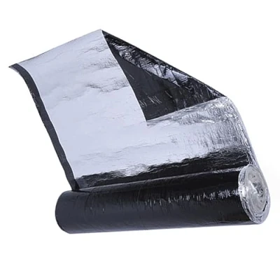 Image of Self Adhesive Sheds Roofing Felt, Asphalt Roof Shingles Repair Tape, Protector Underlayment Roll, Flashing Tape For Roofs, Waterproofing Cladding (Size : 0.5x1m)