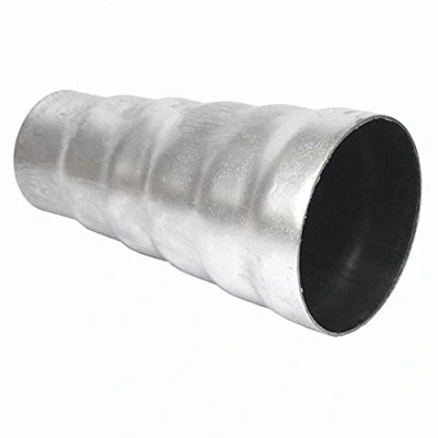 Image of Mild Steel Exhaust 6 Step Reducer Adapter Connector Tube Pipe Cone universal