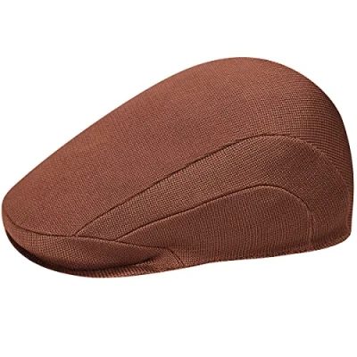 Image of Kangol Tropic 507 Hat Deep Springs/XXL Ivy Caps &amp; Flat Caps, Mahogany, M