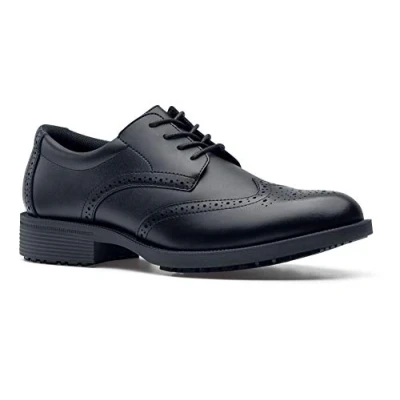 Image of Shoes for Crews 20301 45/10 Executive Wingtip IV Ce Cert, Men&#039;s SRC Oxford, Black (Black), 10 UK (45 EU)