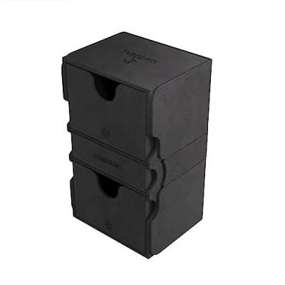 Image of Gamegenic Stronghold 200+ XL Black Deck Box