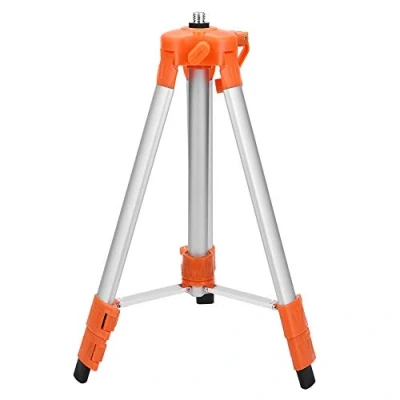 Image of Laser Tripod Surveying Tripod, Adjustable Level Stand for Self Leveling Measurement Tool 1.2/1.5M (1.2m)