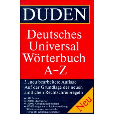 Image of Duden Deutsches Universalworterbuch