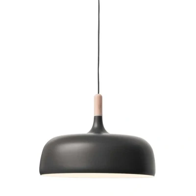 Image of Northern Acorn hanging light, matt grey