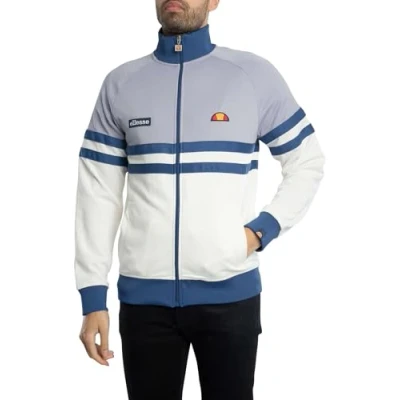 Image of Ellesse Rimini Track Top jacket Lavender/Off White men&#039;s Tracksuit in Purple